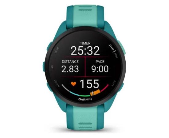 GARMIN Forerunner® 165 AQUA Black/Slate Gray SmartWatch