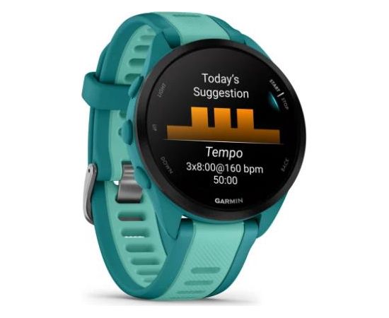 GARMIN Forerunner® 165 AQUA Black/Slate Gray SmartWatch