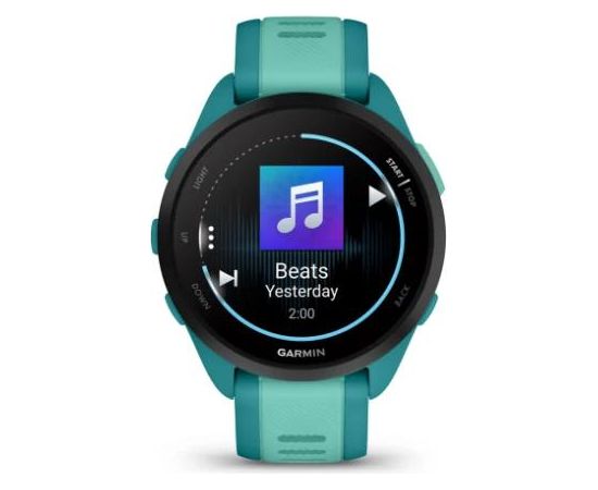 GARMIN Forerunner® 165 AQUA Black/Slate Gray SmartWatch