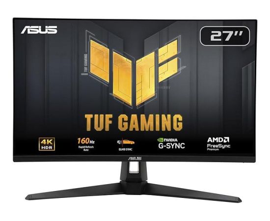 ASUS VG27UQ1A 27" Gaming Monitor IPS 3840x2160 16:9 160Hz Matte 1ms Black