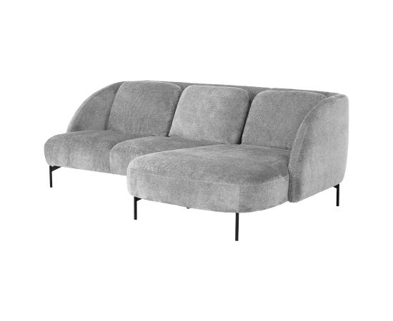 Corner sofa ASHLEY PN light grey