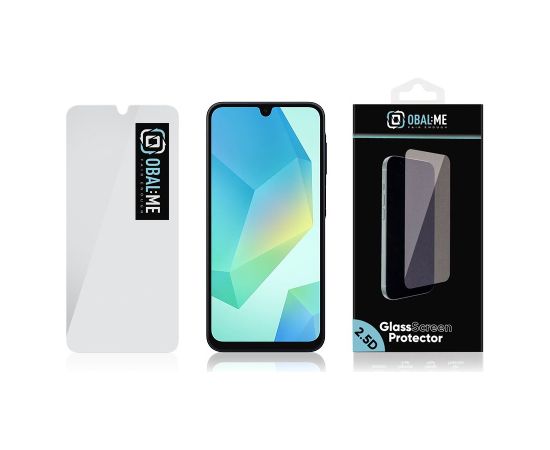 OBAL:ME 2.5D Glass Screen Protector for Samsung Galaxy A16 5G Clear