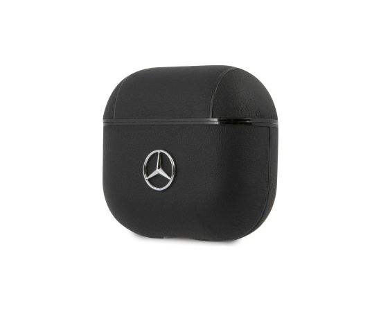 Mercedes-benz MEA3CSLBK Mercedes Leather Case for AirPods 3 Black