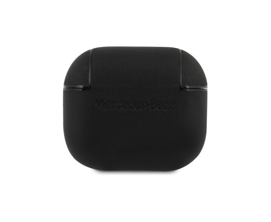 Mercedes-benz MEA3CSLBK Mercedes Leather Case for AirPods 3 Black