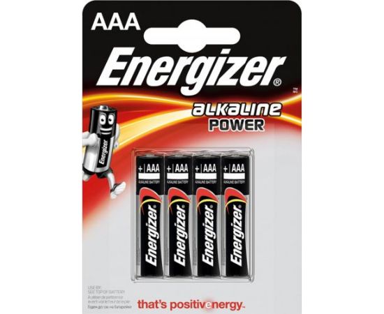 Energizer ENR Base AAA B4 1.5V Alkaline / 4