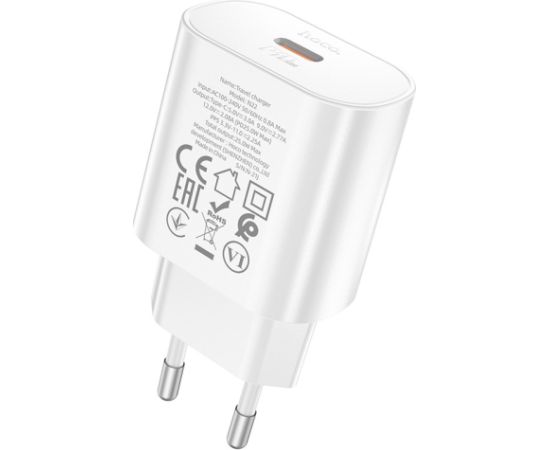 Сетевая зарядка Hoco N22 25W USB-C белая