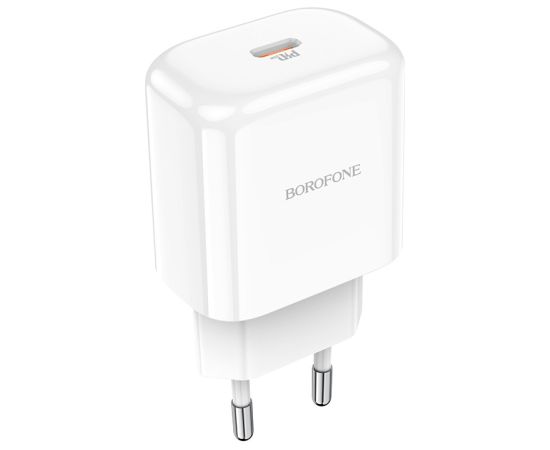 Сетевая зарядка Borofone BN3 20W USB-C белая