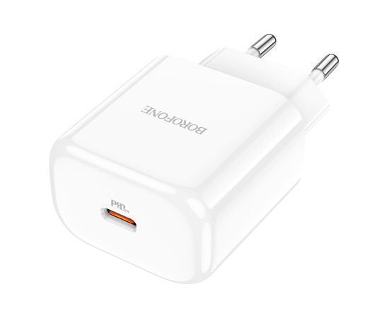 Сетевая зарядка Borofone BN3 20W USB-C белая