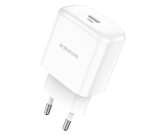 Сетевая зарядка Borofone BN3 20W USB-C белая