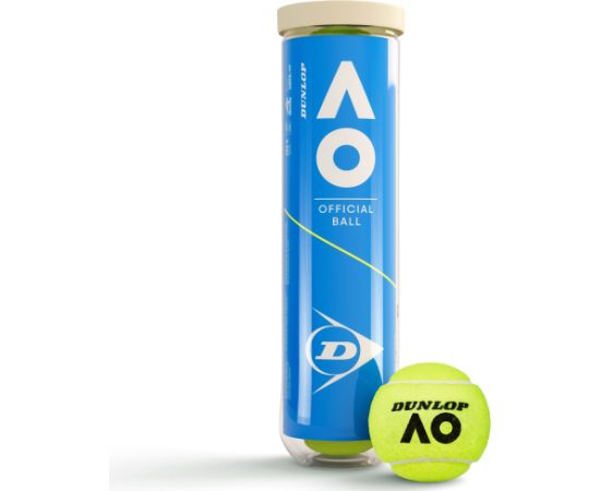 Tennis balls DUNLOP AUSTRALIAN OPEN GrandSlam 4-tube ITF