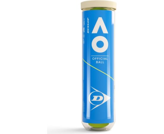 Tennis balls DUNLOP AUSTRALIAN OPEN GrandSlam 4-tube ITF