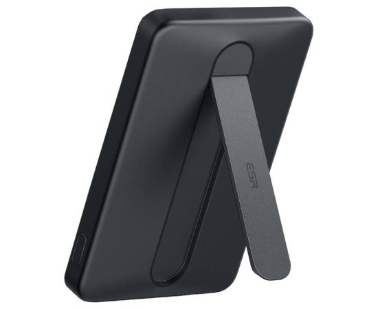 ESR Qi2 MagSlim 5000 mAh magnetic powerbank with stand (black)