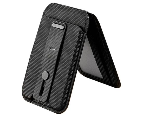 ESR magnetic wallet with stand function (carbon fiber)