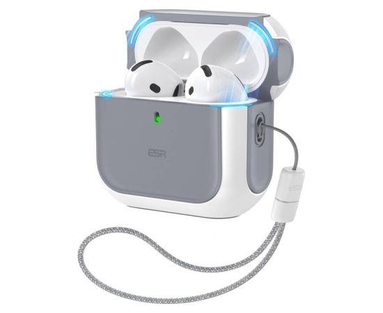 AirPods 4 Orbit Hybrid case (white)