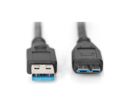 Соединительный кабель DIGITUS USB 3.0 - USB Type-A|Micro USB Type-B - 1 м