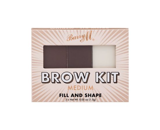 Barry M Brow Kit 4,5g W / Set and Pallette For Eyebrows