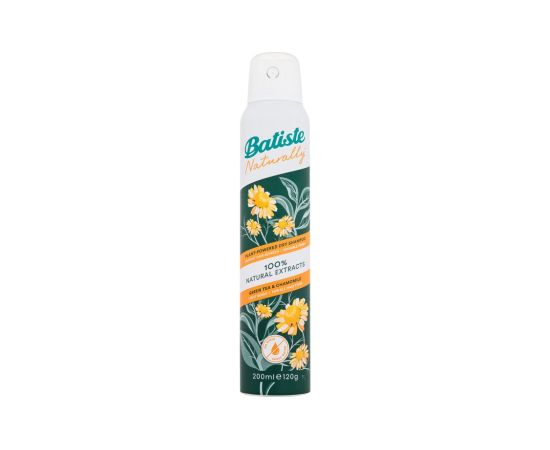 Batiste Naturally / Green Tea & Chamomile 200ml W / Dry Shampoo