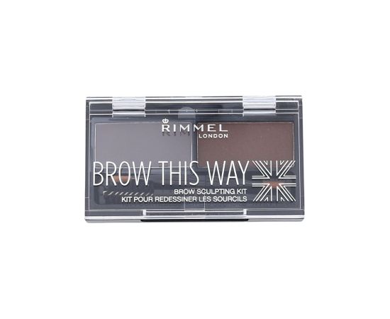 Rimmel London Brow This Way 2,4g W / Set and Pallette For Eyebrows