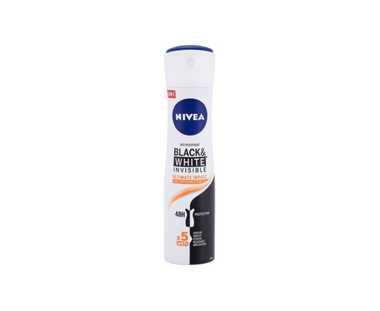 Nivea Black & White Invisible / Ultimate Impact 150ml 48H