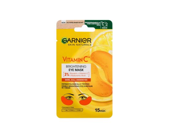 Garnier Skin Naturals Vitamin C / Brightening Eye Mask 1pc