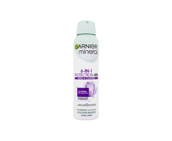 Garnier Mineral / Protection 6-in-1 Floral Fresh 150ml 48h W / Antiperspirant