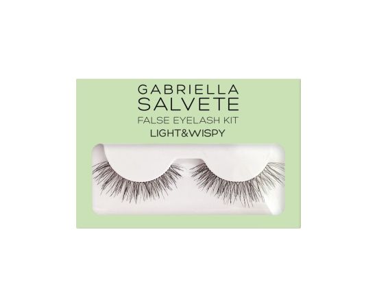 Gabriella Salvete False Eyelash Kit / Light & Wispy 1pc W / False Eyelashes