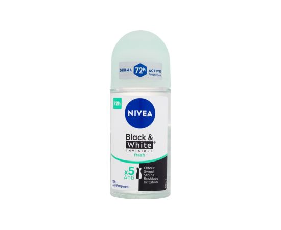 Nivea Black & White Invisible / Fresh 50ml 72h W / Antiperspirant