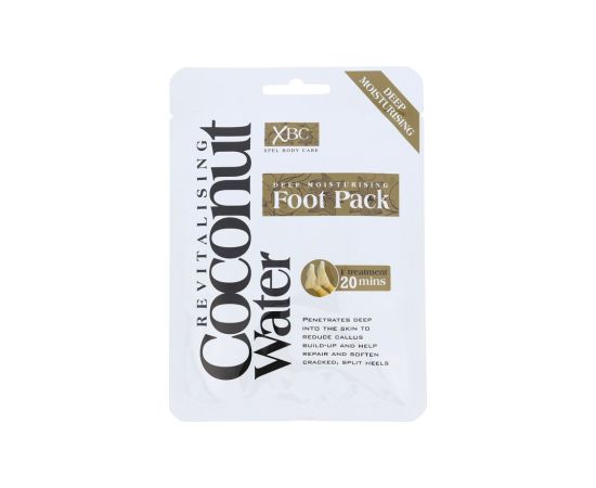 Xpel Coconut Water / Deep Moisturising Foot Pack 1pc W / Foot Mask