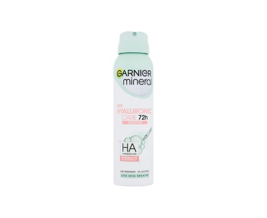 Garnier Mineral / Hyaluronic Care 150ml 72h W / Antiperspirant