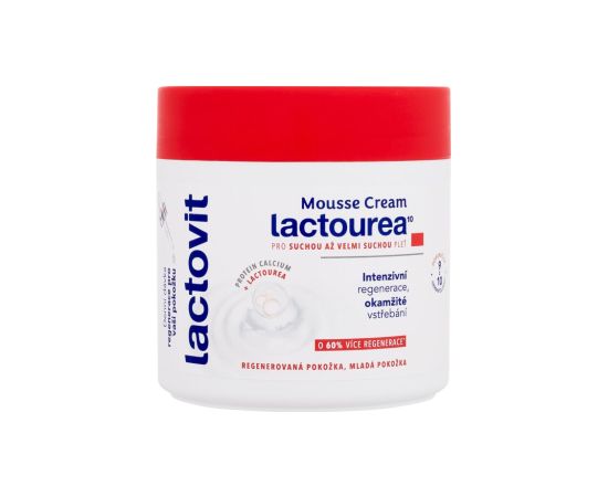 Lactovit LactoUrea / Regenerating Mousse Cream 400ml