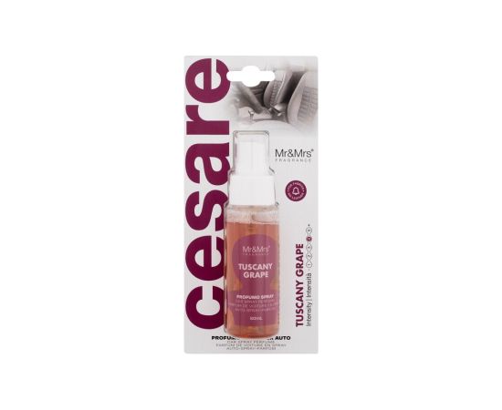 Mr&mrs Fragrance Cesare / Car Spray Perfume 50ml Tuscany Grape