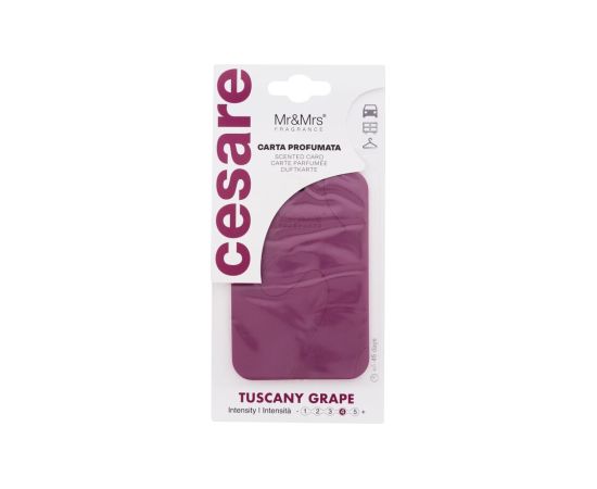 Mr&mrs Fragrance Cesare / Scented Card 1pc Tuscany Grape