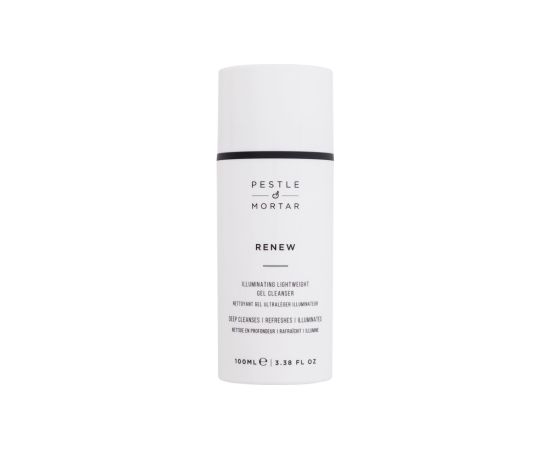 Pestle & Mortar Renew / Illuminating Lightweight Gel Cleanser 100ml W / Cleansing Gel