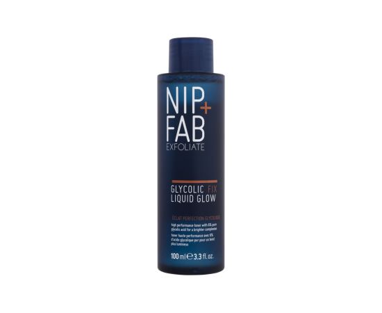 Nip+fab Exfoliate / Glycolic Fix Liquid Glow Extreme 6% 100ml W / Facial Lotion and Spray