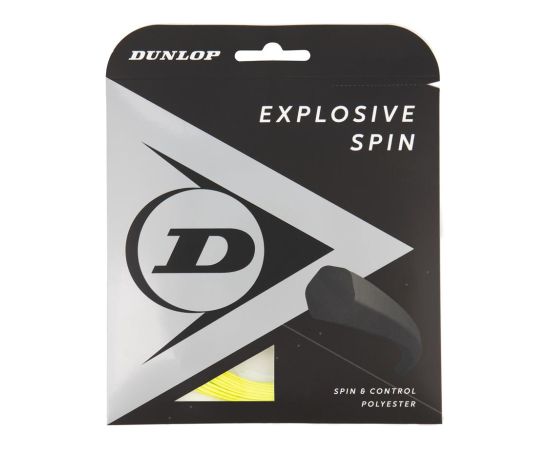 Струны для тенниса DUNLOP Explosive Spin 1,25mm 17G 12M желтый