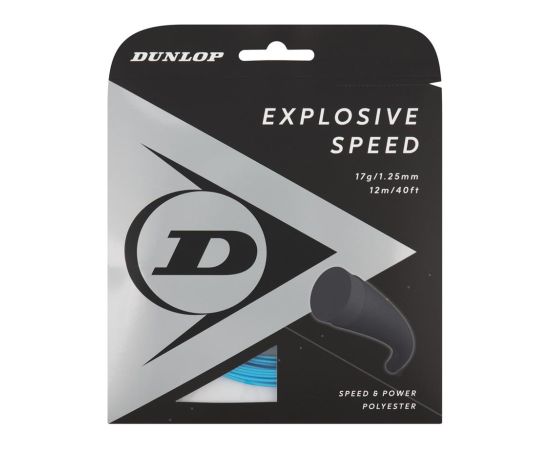 Strings for tennis racket DUNLOP EXPLOSIVE SPEED 17g/1,25mm 12m