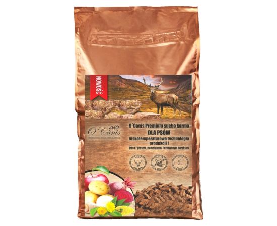 O'CANIS Deer with millet, potatoes, and red beet - dry dog food - 12kg