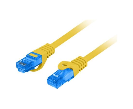 LANBERG PATCHCORD S/FTP CAT.6A 3M YELLOW LSZH