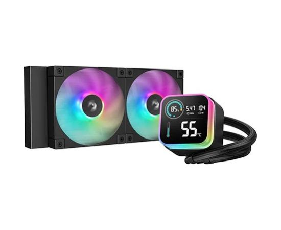 DeepCool LQ240 Processor Liquid cooling kit 12 cm Black 1 pc(s)