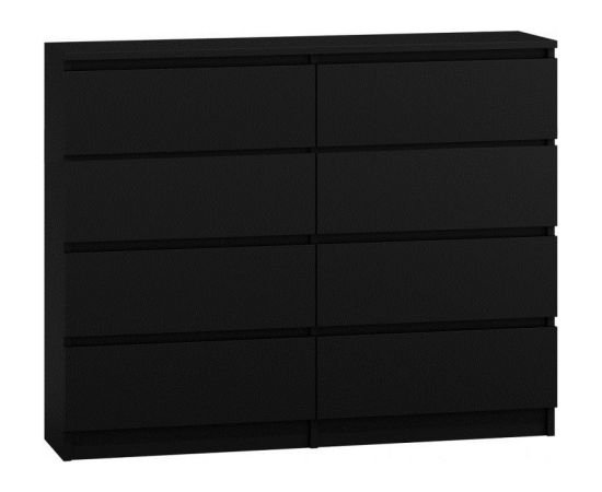 Top E Shop Topeshop M8 120 CZERŃ chest of drawers