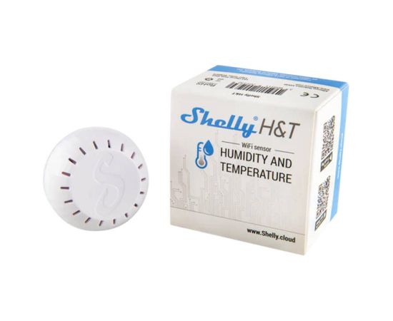 Shelly H&T Temperature and humidity sensor, WiFi (White)