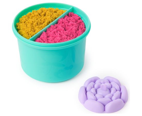 KINETIC SAND Rotaļu komplekts „Spiežamie ziediņi”