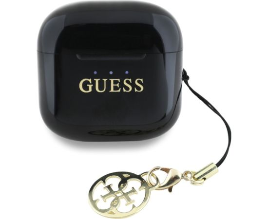 Guess TWS Glossy Effect Printed Classic Logo & Charm Bezvadu Austiņas