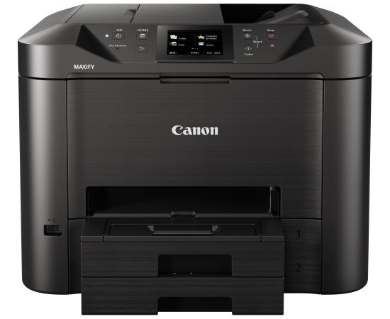 Canon Maxify MB5450, multifunction printer (black, USB/(W)LAN, scan, copy, fax)