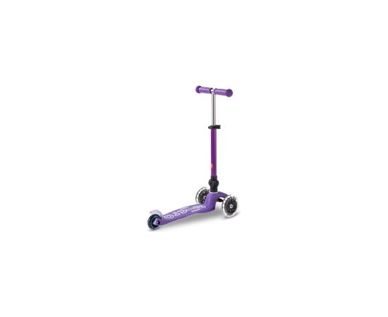 Micro folding scooter Mini DELUXE LED Purple