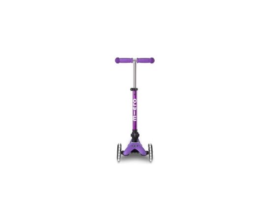 Micro folding scooter Mini DELUXE LED Purple