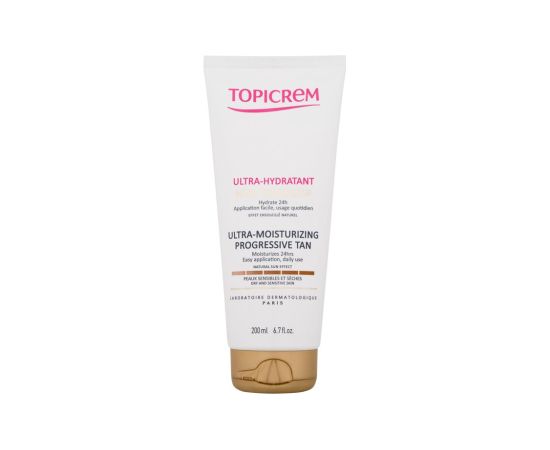 Topicrem Ultra-Moisturizing / Progrerssive Tan 200ml