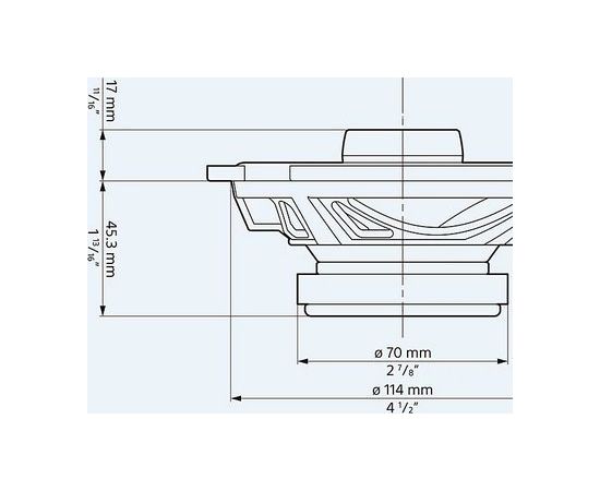 Sony XS-130 GS 13cm Koaxial-Lautsprecher