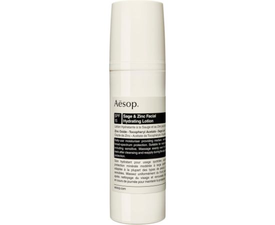 Aesop Sage & Zinc Facial Hydrating Lotion SPF15 50 ml