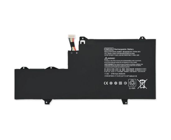 Replacement Battery for Laptop HP OM03XL / 4700mAh / 54Wh / 11.55V